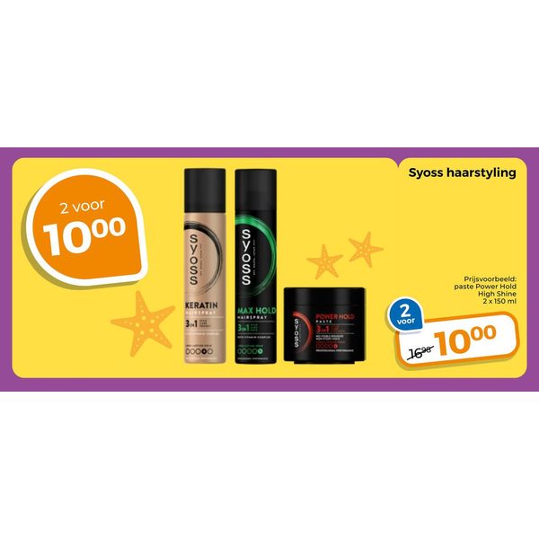 Syoss haarstyling