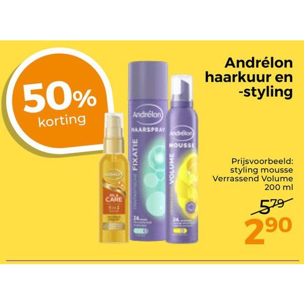 Andrélon haarkuur en -styling
