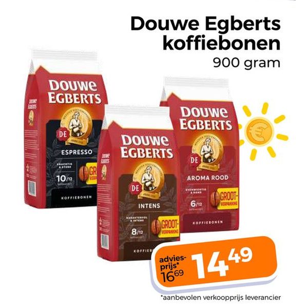 Douwe Egberts koffiebonen