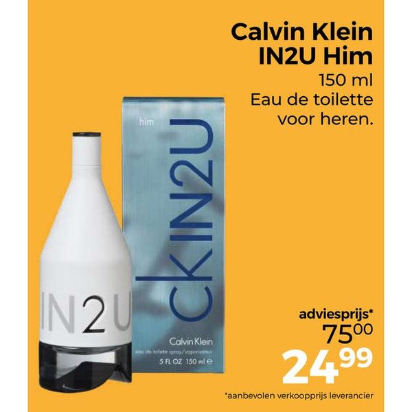 Calvin Klein IN2U Him Eau de toilette