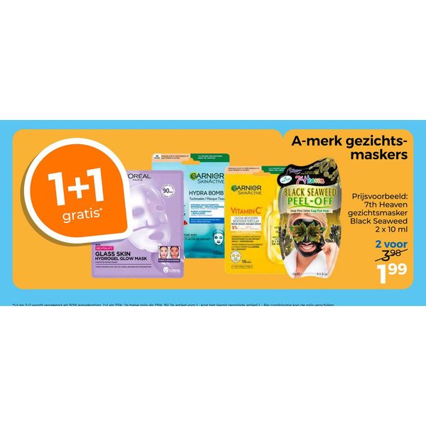 A-merk gezichtsmaskers
