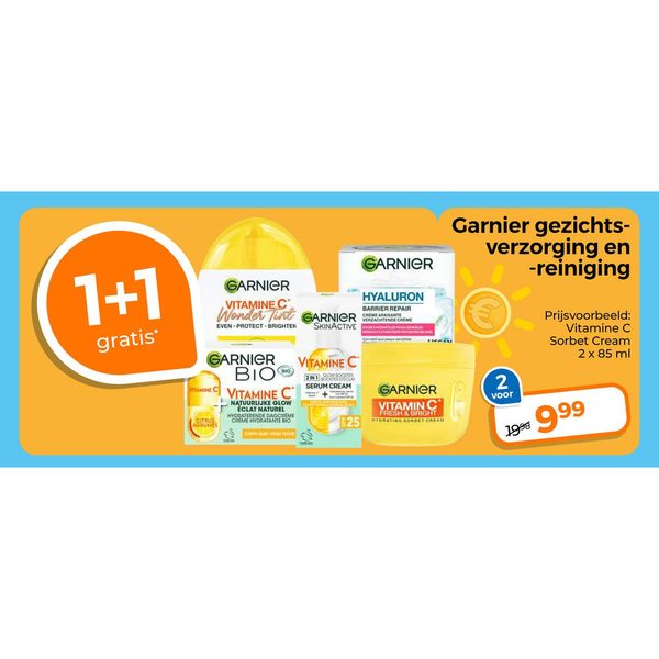 Garnier gezichtsverzorging en -reiniging