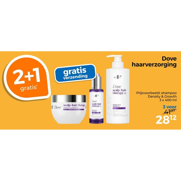 Dove Scalp+Hair Therapy haarverzorging