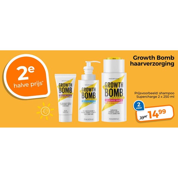 Growth Bomb haarverzorging