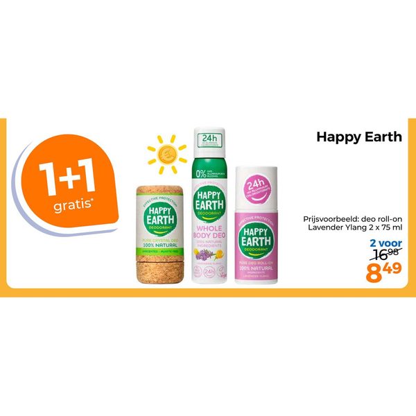 Happy Earth deodorant