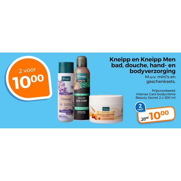 Kneipp bad, douche, hand- en bodyverzorging