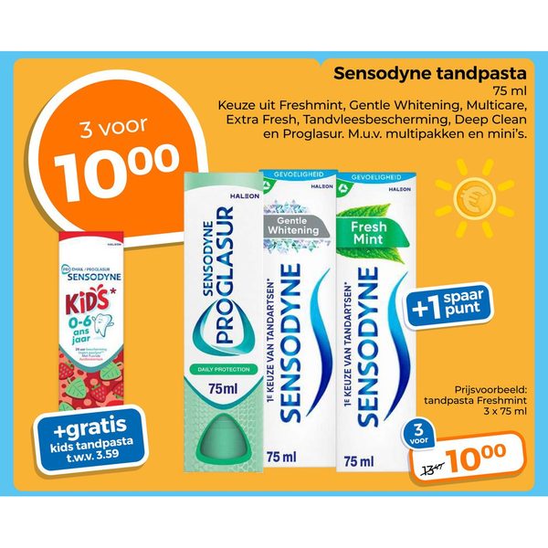 Sensodyne tandpasta