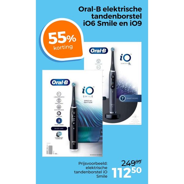 Oral-B iO elektrische tandenborstel (iO6 Smile / iO9)