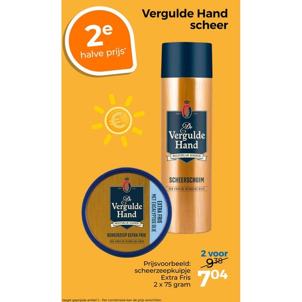 De Vergulde Hand scheerproducten
