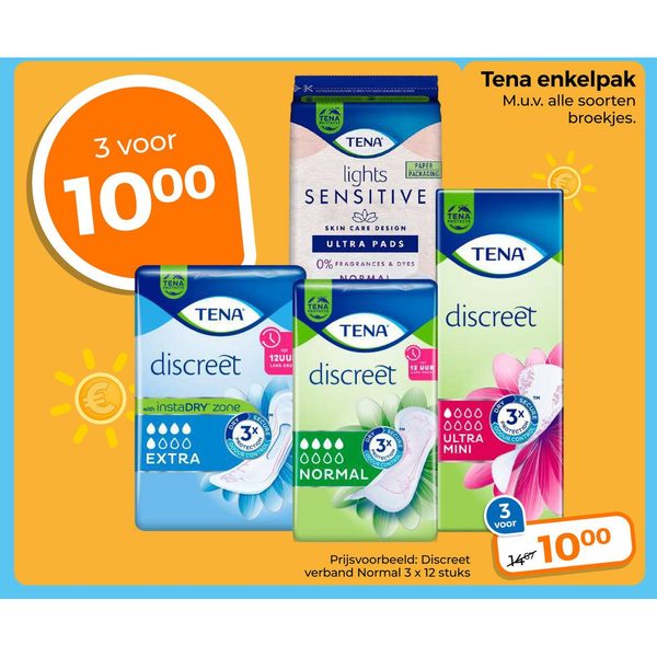 Tena Enkelpak Incontinentieverband