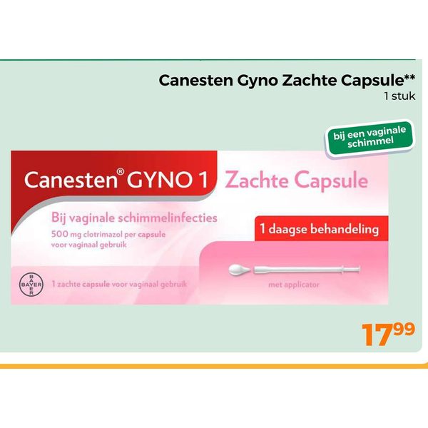 Canesten Gyno Zachte Capsule
