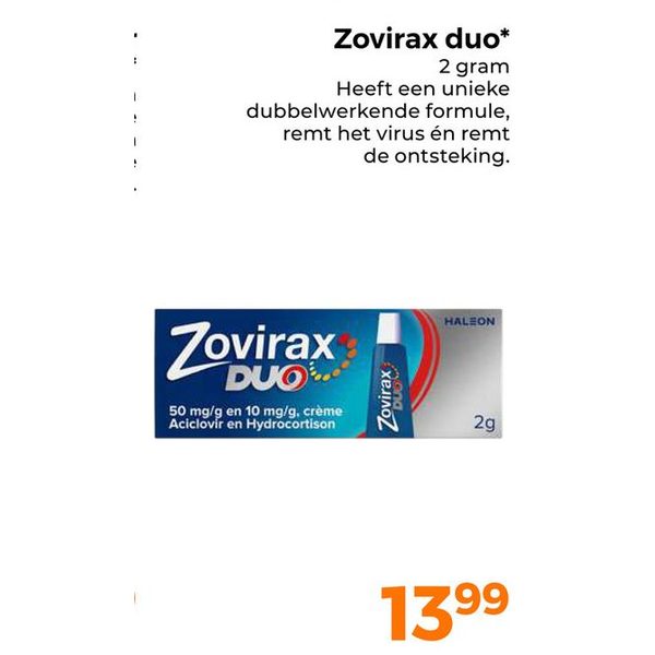 Duo koortslipcrème