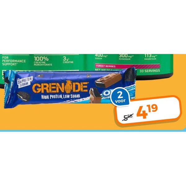 High Protein Low Sugar Bar