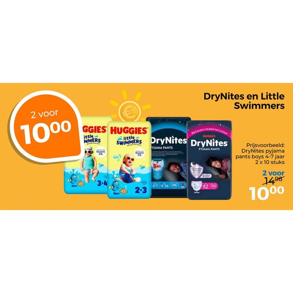 DryNites en Little Swimmers