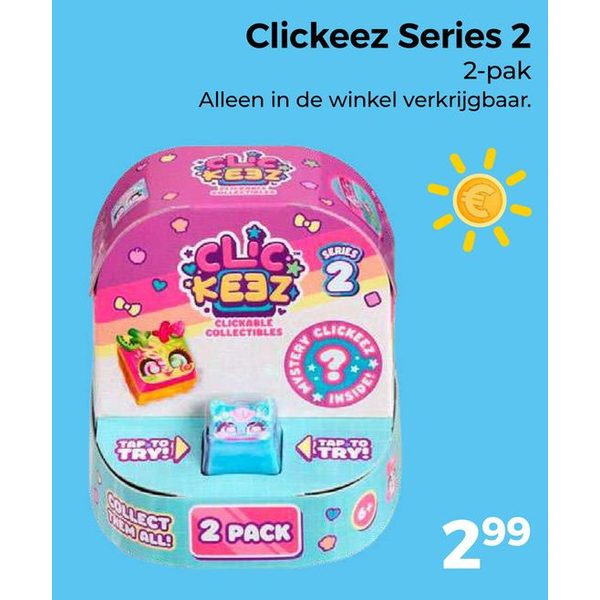 Clickeez Series 2 2-pak