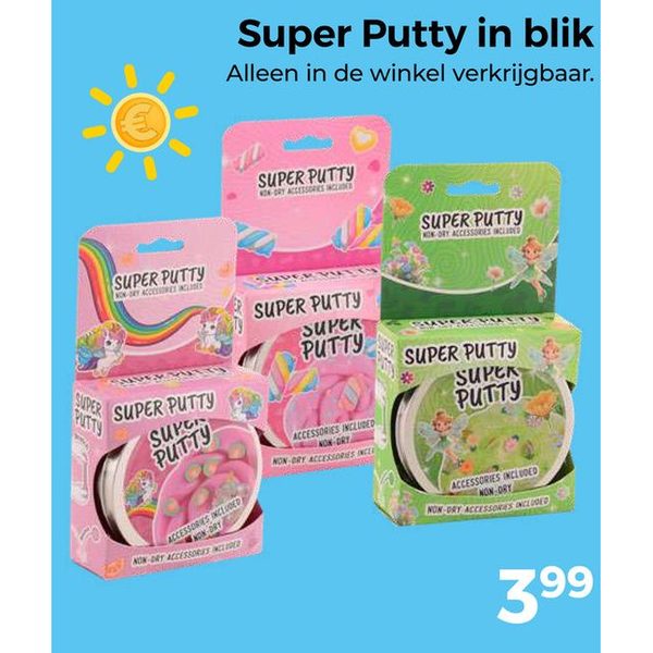 Super Putty in blik