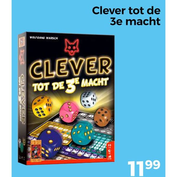 Clever tot de 3e macht