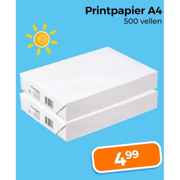 Printpapier A4 500 vellen