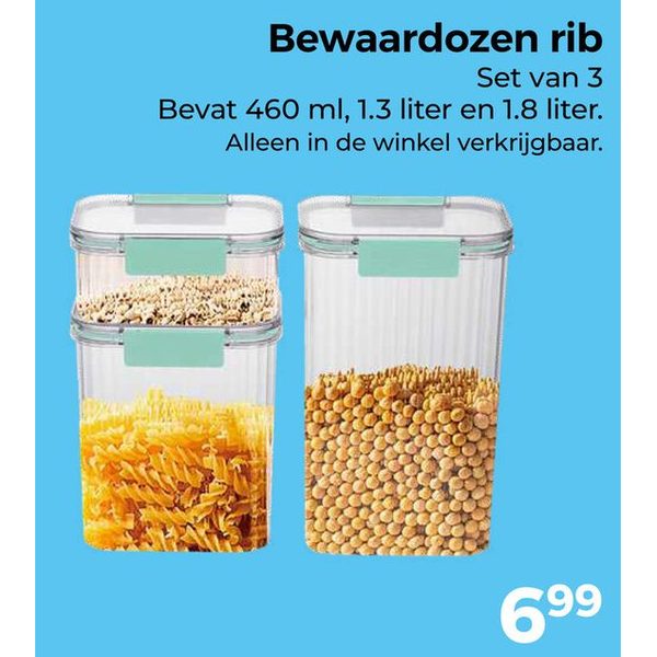 Bewaardozen rib