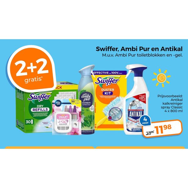Swiffer, Ambi Pur en Antikal