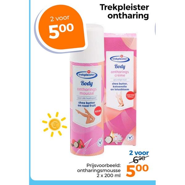 Ontharingsmousse en ontharingscrème