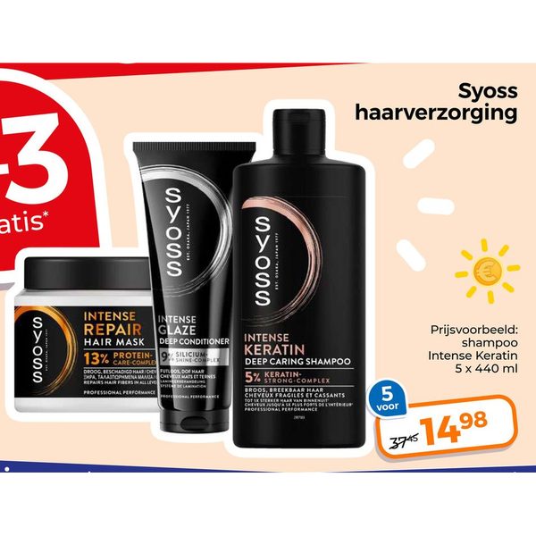 Syoss haarverzorging Intense Keratin