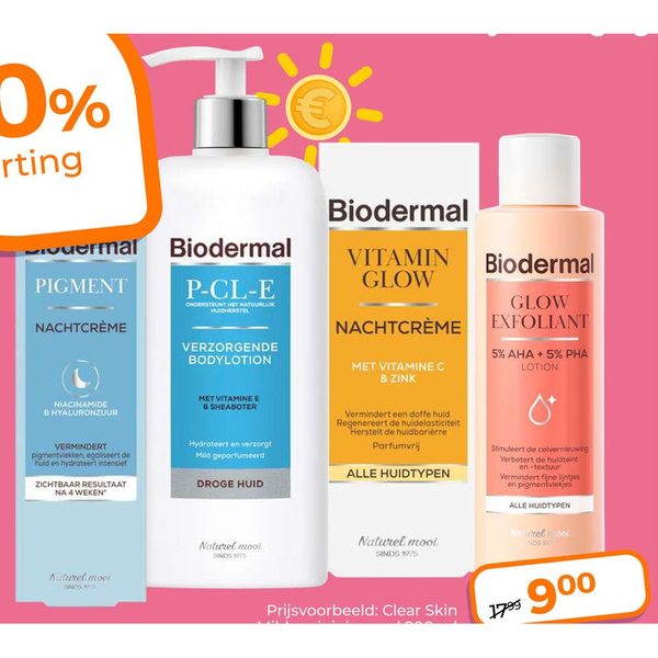 Biodermal gezichts- en bodyverzorging