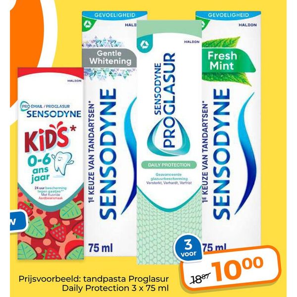 Mondverzorging Gevoeligheid, Kids en Proglasur
