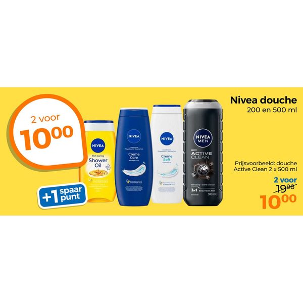 Nivea douche 200 en 500 ml