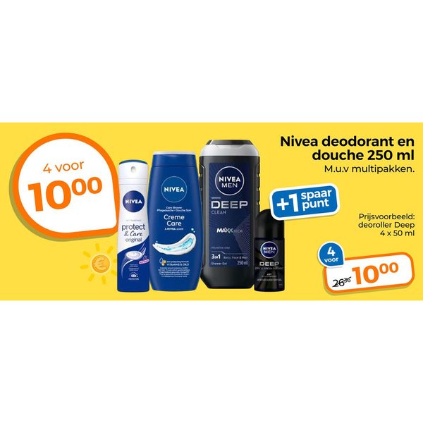 Nivea deodorant en douche 250 ml