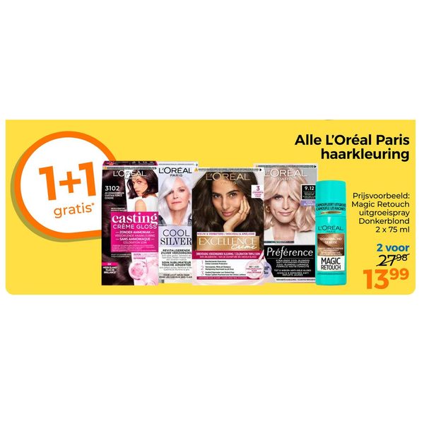 Alle L'Oréal Paris haarkleuring