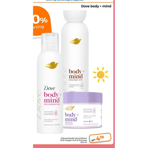 Body + Mind Douchefoam Pink Dragon Fruit & Primrose