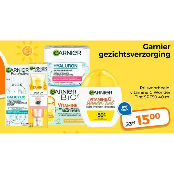 Garnier gezichtsverzorging