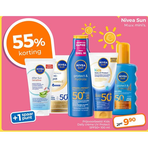 Kids Daily crème UV Protect SPF50+