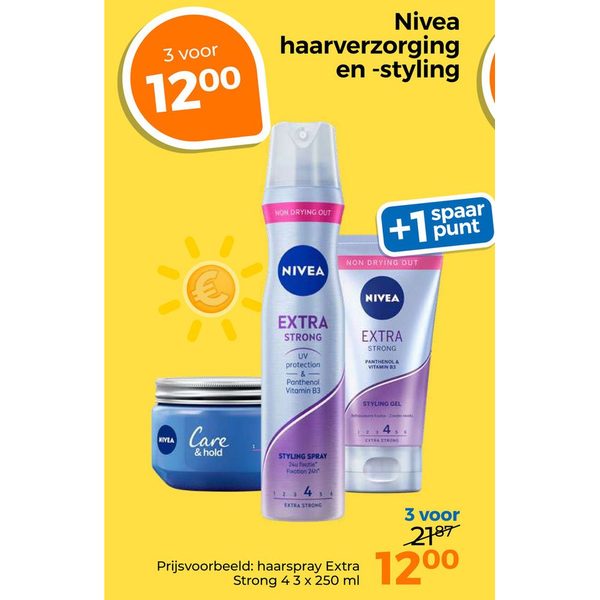 Nivea haarverzorging en -styling