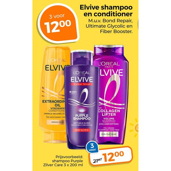 Elvive shampoo en conditioner