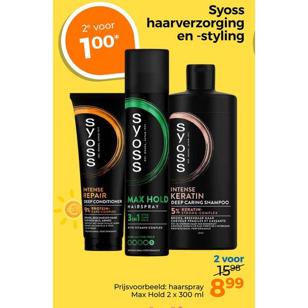 Syoss haarverzorging en -styling