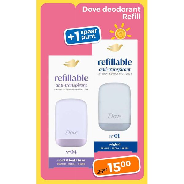 Dove Refillable Deodorant