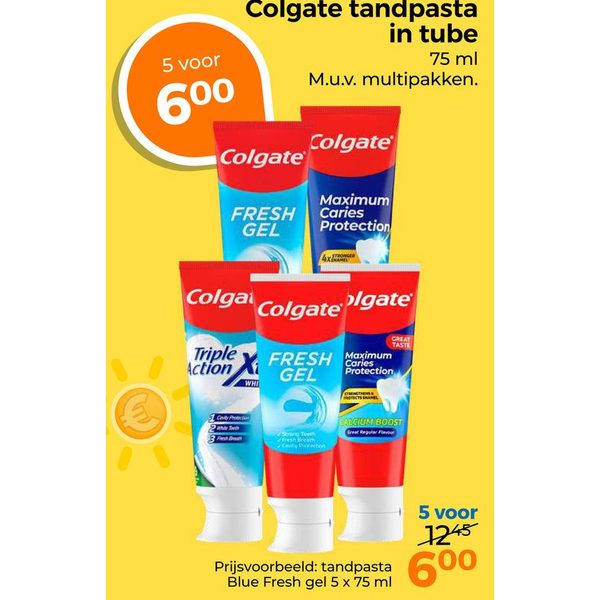 Colgate tandpasta in tube