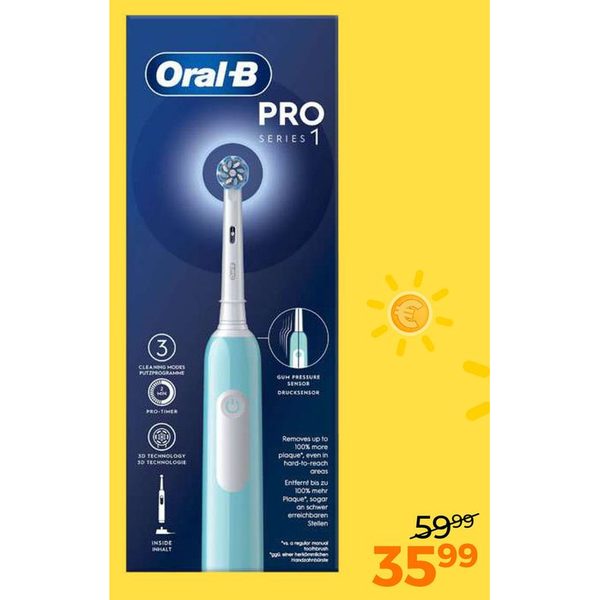 Oral-B elektrische tandenborstel Pro 1