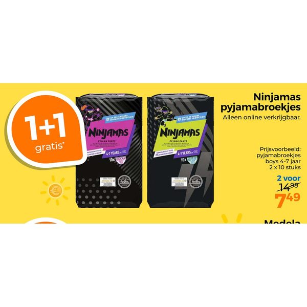Ninjamas pyjamabroekjes