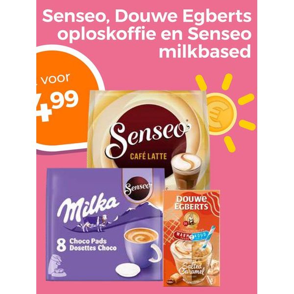 Senseo Milkbased en Milka Choco Pads