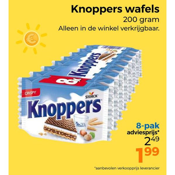 Knoppers wafels