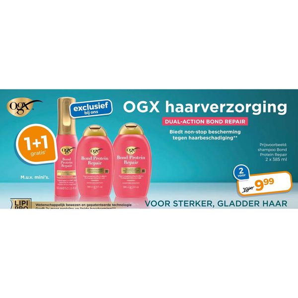 OGX haarverzorging (Bond Protein Repair)