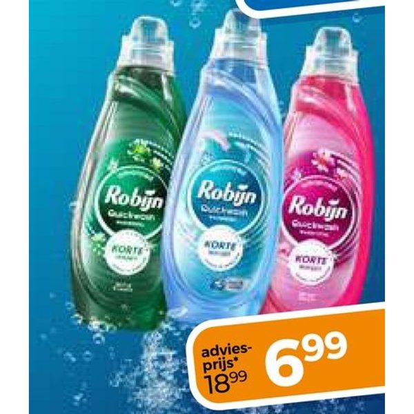 Robijn Quickwash Wasmiddel