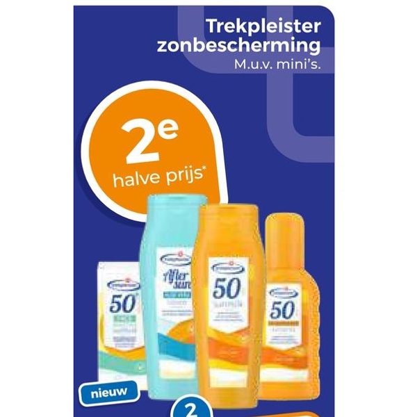Trekpleister zonbescherming