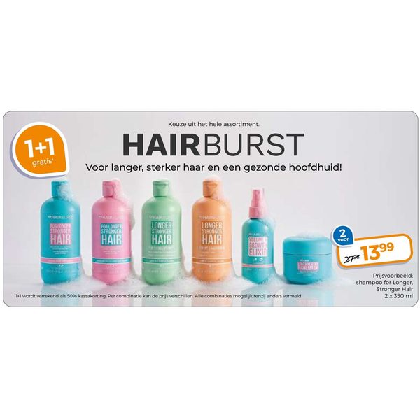 Hairburst shampoo/haarverzorging