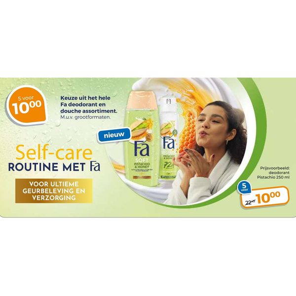 Fa deodorant en douche assortiment