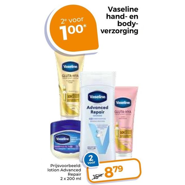 Vaseline hand- en bodyverzorging
