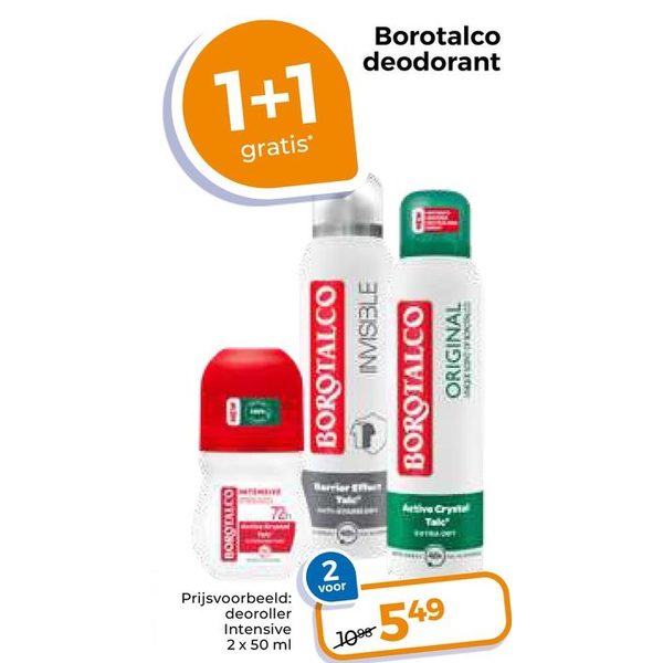 Borotalco deodorant